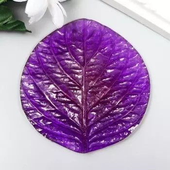 Молд пластик st-0068 "Лист розы большой" 8,5х8 см