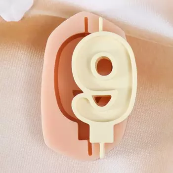 Молд под свечу «Девять» 3.88.51 см