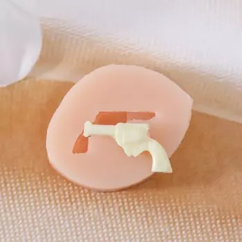 Молд силиконовый "Револьвер" 1,8х1,2 см