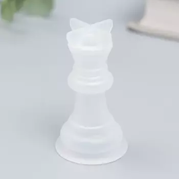 Молд силикон 3D "Ферзь" 6х3,5х3,5 см