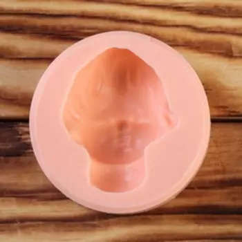 Молд силикон №865 "Девочка" 3 см х 3 см МИКС