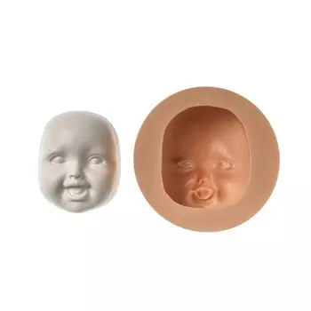 Молд силикон «Лицо малыша», 6.55.5 см
