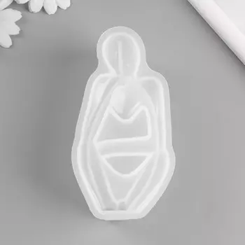 Силиконовый молд, форма для заливки «Абстракция. Мысли», 57.213.8 см