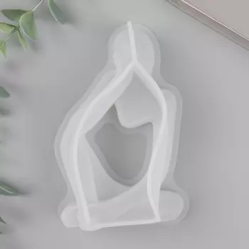 Силиконовый молд, форма для заливки «Абстракция. Скучаю», 58.813.7 см