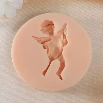 Молд силикон "Ангел со скрипкой" 7,3х4,5х2,1 см