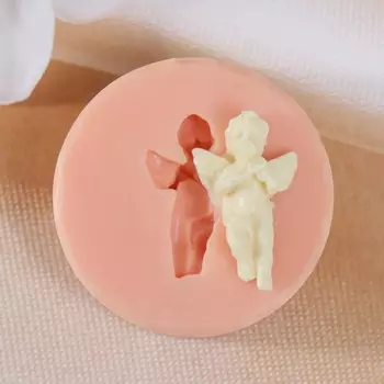 Молд силикон "Ангелочек" 2,8х1,9 см МИКС