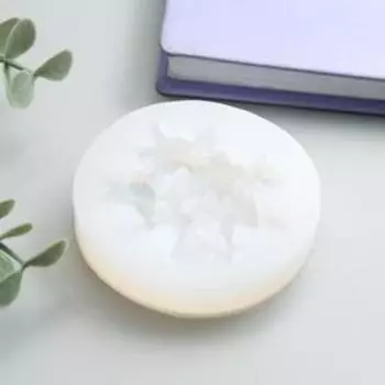 Молд силикон "Бабочка на цветах" 1,5х6,5х6,5 см