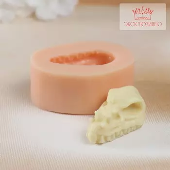 Молд силикон "Череп дракона" 4,3х2,5х2 см