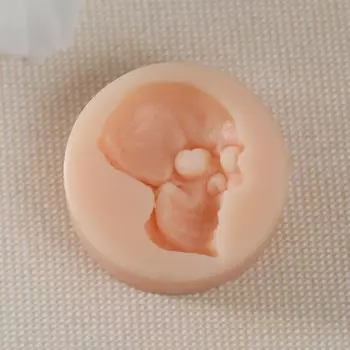 Молд силикон "Черепок" 2,4х2,2х0,5 см