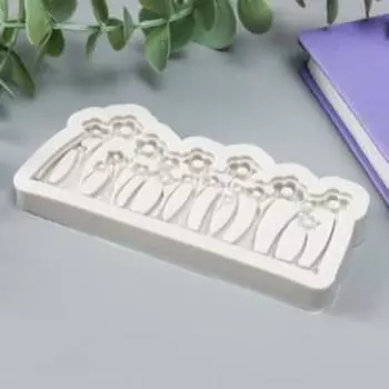 Силиконовый молд, форма для заливки «Цветочная полянка», 104.51 см