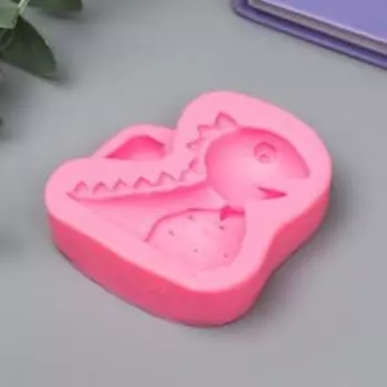 Молд силикон "Динозаврик в пятнышко" 2х5,5х6 см