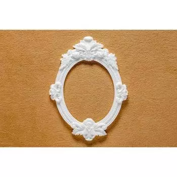 Молд силикон для полимерной глины №316 "Рамка с вензелями" 9х6,5 см МИКС