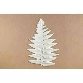 Молд силикон для полимерной глины №504 "Листик" 5х3,5 см МИКС