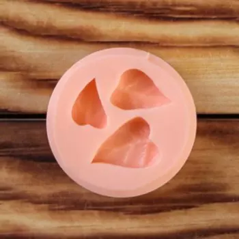 Молд силикон для полимерной глины №506 "Листочки" 1,5 см МИКС