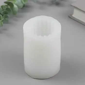 Молд силиконовый для свечи «Столбик» 4.84.87.5 см