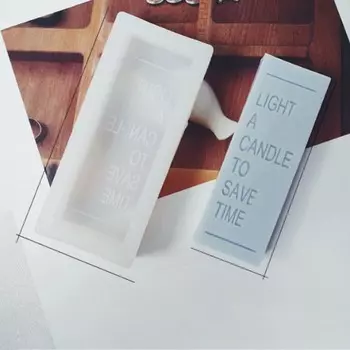 Молд силиконовый для свечи «Зажги свечу» 4.29.5 см