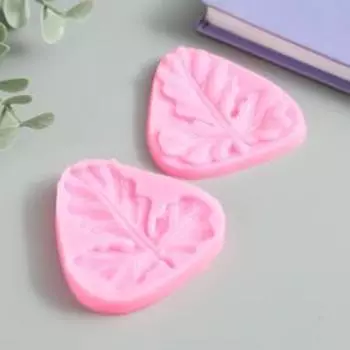 Молд силикон "Дубовый лист" набор 2 шт