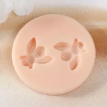 Молд силикон "Две осы" 2х2,2х0,4 2х2,2х0,4 см