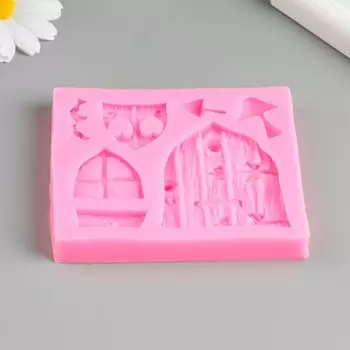 Молд силикон "Двери" 7 предметов 8,2х9,6х1,2 см