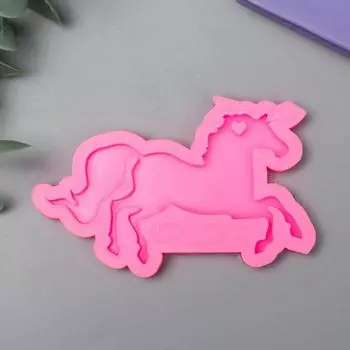 Молд силикон "Единорог с сердцем"