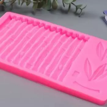 Молд силикон "Фон - Бамбук" 5 предметов 20,2х11,5х1,3 см