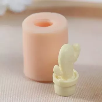 Молд силикон "Кактус 2" 2,8х1,8х3,5 см