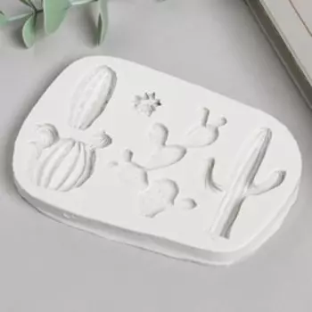 Молд силиконовый «Кактусы» 5 предметов 1811.2 см