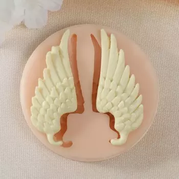 Молд силикон "Крылья Малифисенты большие" 6,5х2,4х0,5 см