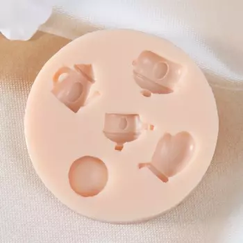 Молд силикон "Кухня" 1,5х1,5х0,6 - 2,5х1,5х0,6 см