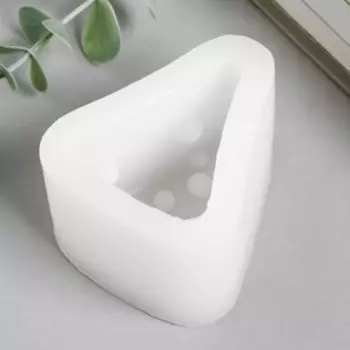 Молд силикон "Кусочек сыра" 3,9х6,5х7,3 см