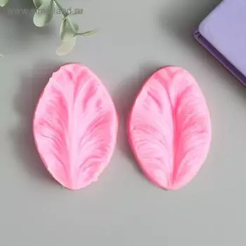 Силиконовый молд, форма для заливки «Лепесток», набор 2 шт.