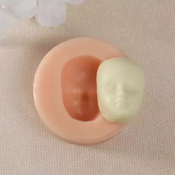 Молд силикон «Лицо младенца», 2.821.3 см