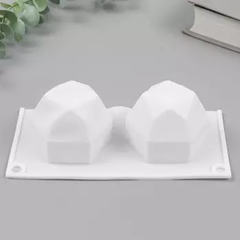 Силиконовый молд, форма для заливки «Многогранники», 16.56.74.7 см