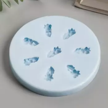 Молд силикон "Нарциссы" 2,4х1,6х0,7 см