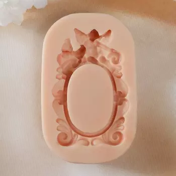 Молд силикон «Овальная рамка», 10.772 см