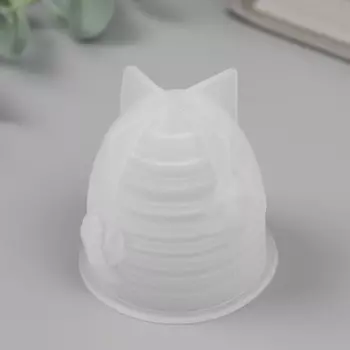 Молд силикон "Пчёлки на улее" 5х5х5 см