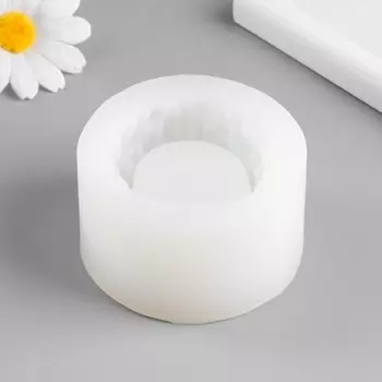 Молд силикон "Подсвечник - Кристаллы" 7,3х7,3х4,5 см