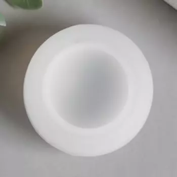 Молд силиконовый «Подсвечник круглый» 4.54.52.5 см