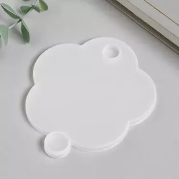 Силиконовый молд, форма для заливки «Шкатулка цветок - крышка», 9.810.50.7 см