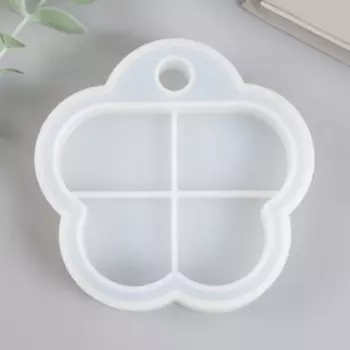 Силиконовый молд, форма для заливки «Шкатулка цветок - нижний ярус», 10.210.82.6 см