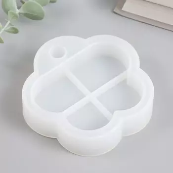 Силиконовый молд, форма для заливки «Шкатулка цветок - нижний ярус», 10.210.82.6 см