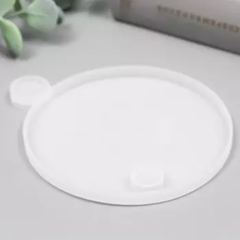 Молд силиконовый «Шкатулка круглая - крышка», 10.310.30.7 см