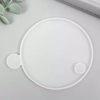 Молд силиконовый «Шкатулка круглая - крышка», 10.310.30.7 см