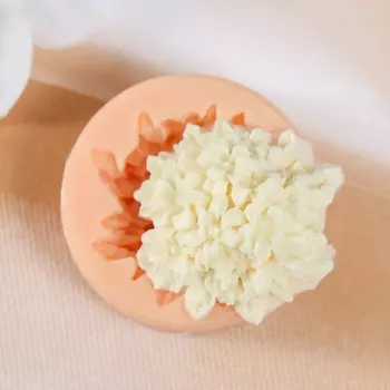 Силиконовый молд, форма для заливки «Сирень», 3.53.5 см, МИКС