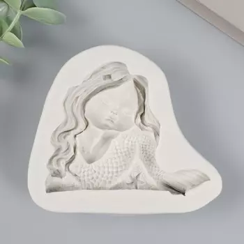 Силиконовый молд, форма для заливки «Спящая русалочка», 88.82.2 см