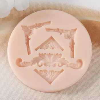 Молд силикон "Уголки" 6,1х1,3х0,4 4х2,2х0,4 2,7х1,5х0,4 см