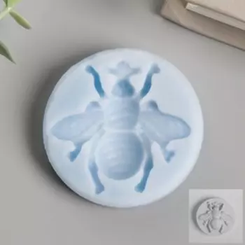 Молд силикон "Жук" 4х3,5 см МИКС