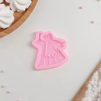 Силиконовый молд «Ангел», 6,57,5 см, цвет МИКС