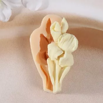 Молд силиконовый "Цветок №5" 2х3,5х8 см