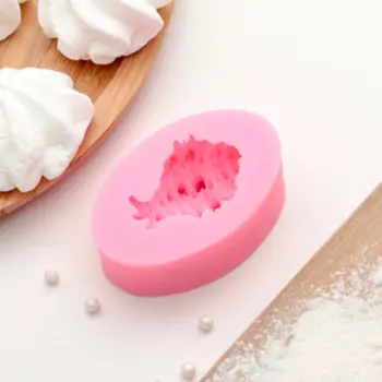 Силиконовый молд «Морская ракушка», 7,64,92,6 см, цвет МИКС